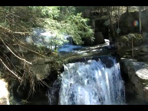 Tompkins Falls in April