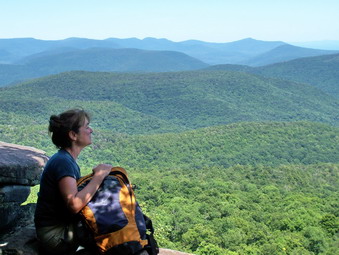 picture taken during a hike