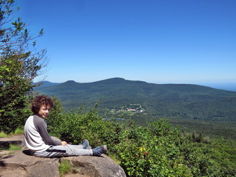 picture taken during a hike