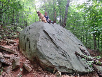 picture taken during a hike