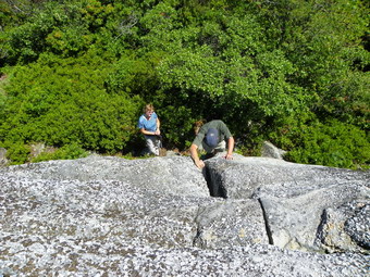 picture taken during a hike