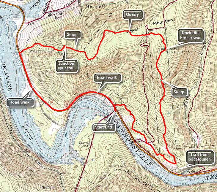 link to topo map