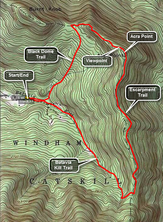 link to topo map