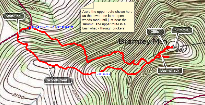 link to topo map