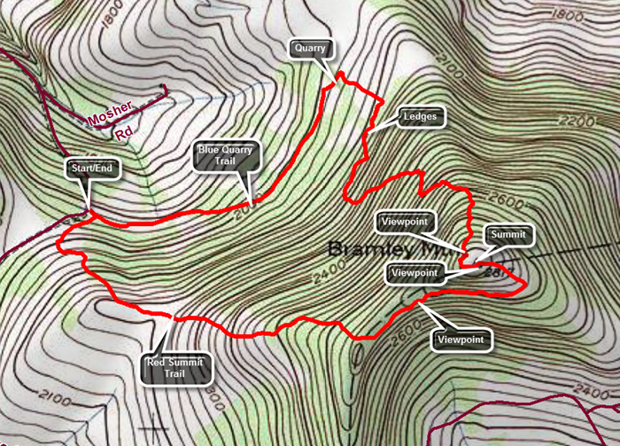 link to topo map