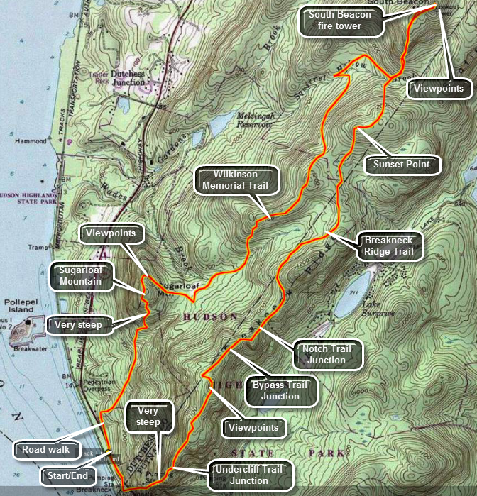 link to topo map