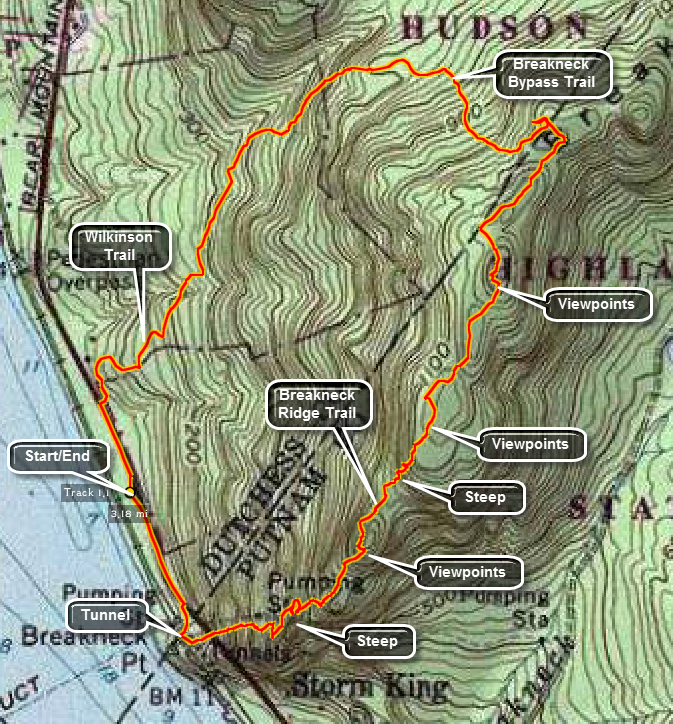 link to topo map