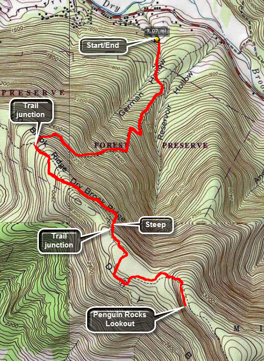 link to topo map