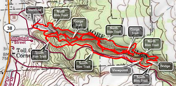 link to topo map