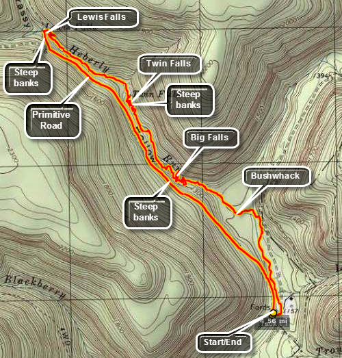 link to topo map