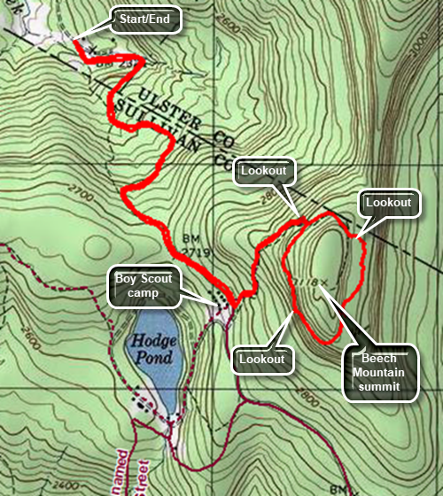 link to topo map