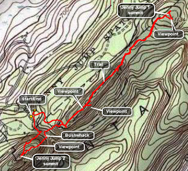 NJ1K peak map