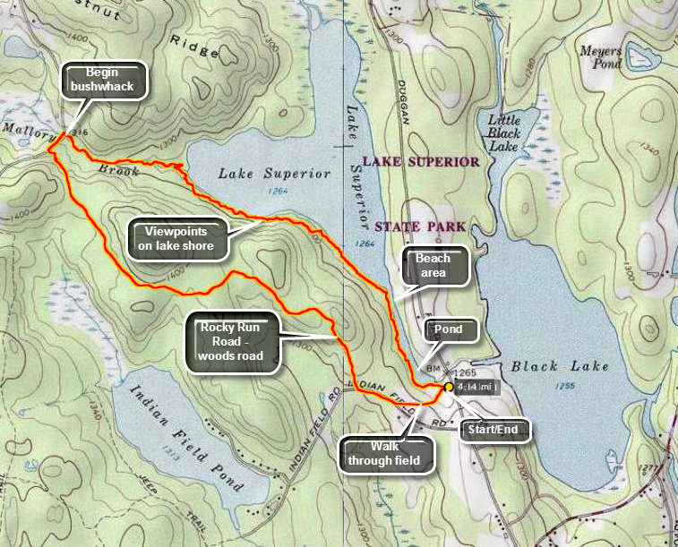 link to topo map