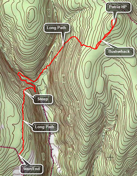 link to topo map