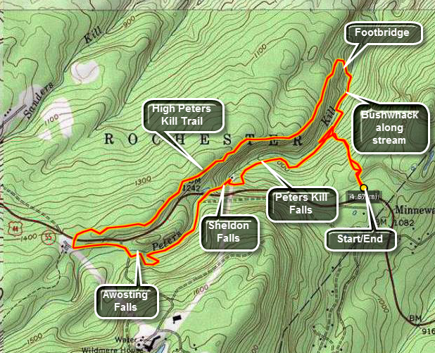 link to topo map