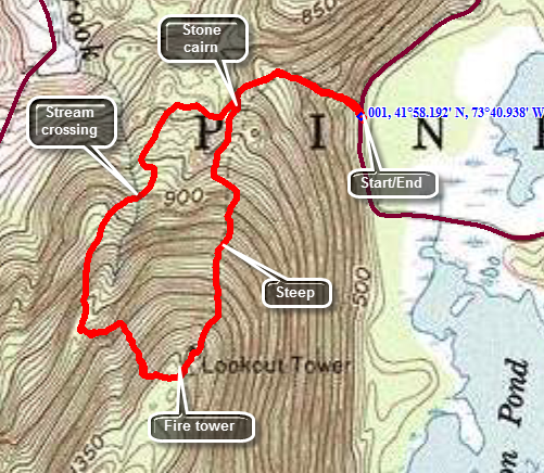 link to topo map